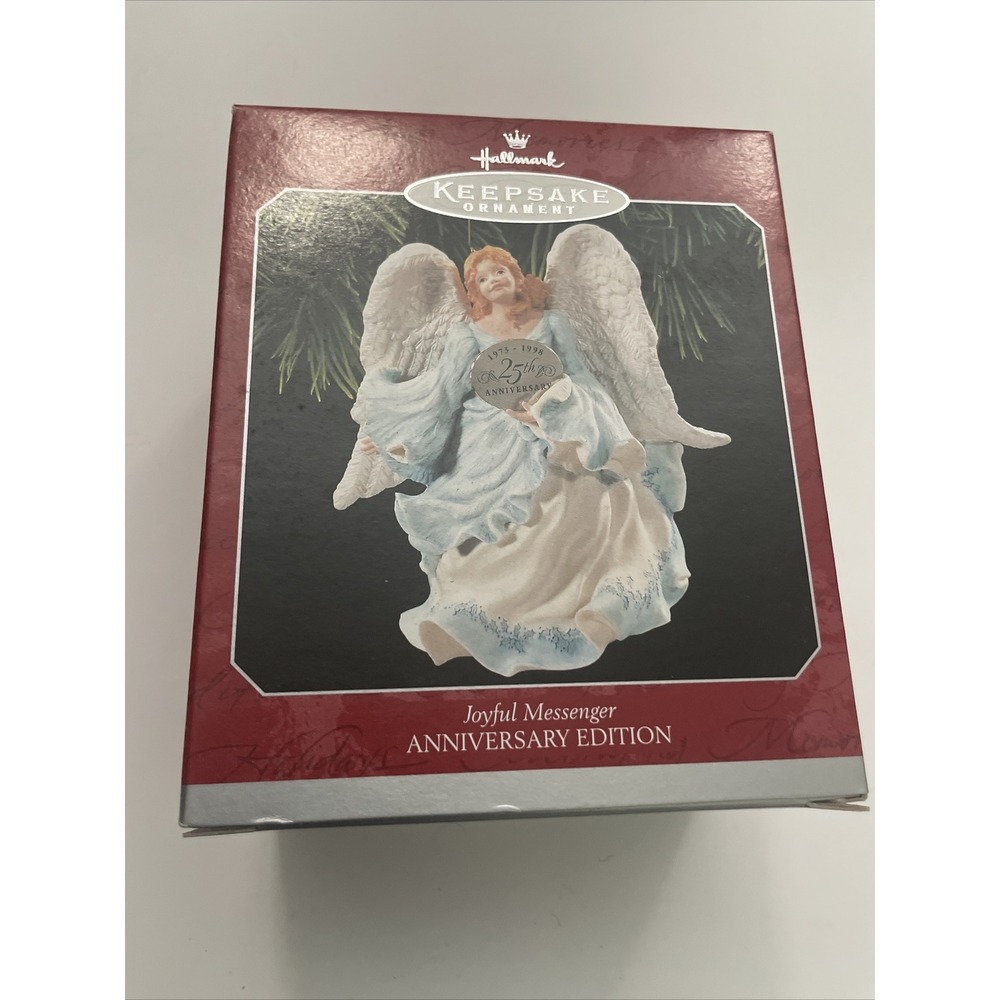 Joyful Messenger Anniversary Edition 1998 Hallmark Keepsake‎ Ornament